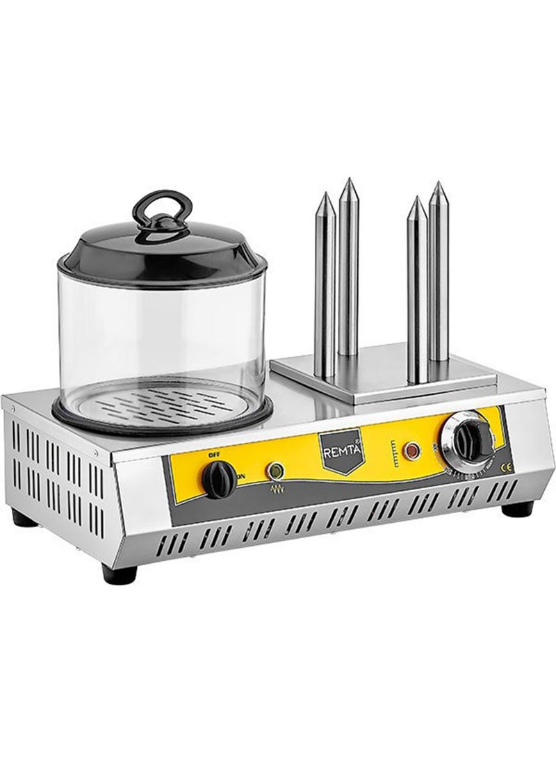 KZ01 Electric 4-Pile Hot Dog Cooker