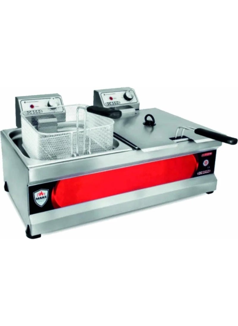 Mf-5+5 5+5 Lt Deep Fryer Electric