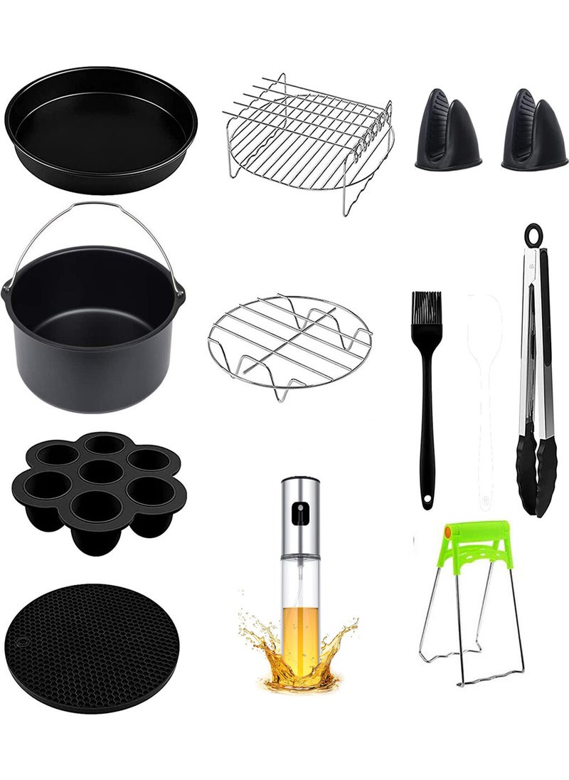 7 and 7+ Liter Compatible 9 Inc (23 Cm) 12 Li Airfryer Fryer Set