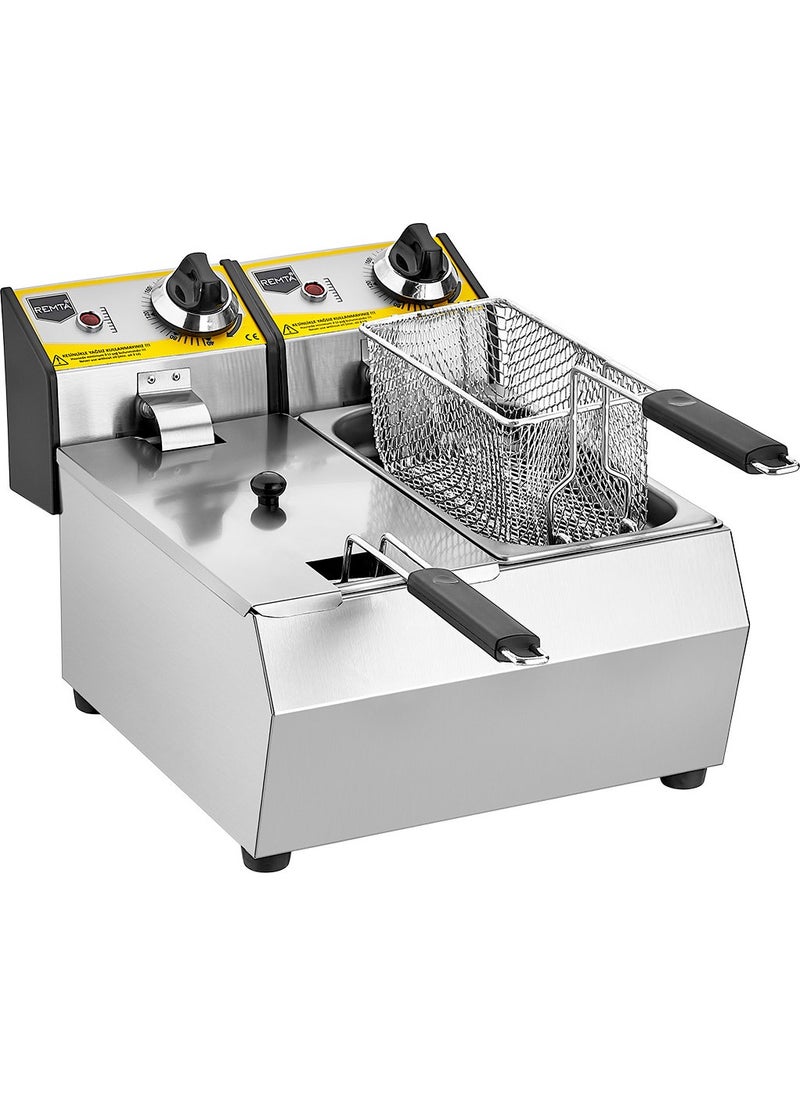 3+3 lt Double Electric Fryer - R92