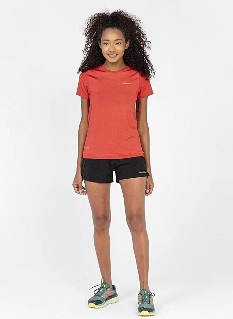 Pink Women's O Neck Regular Fit Printed T-Shirt M23TINT_TINT