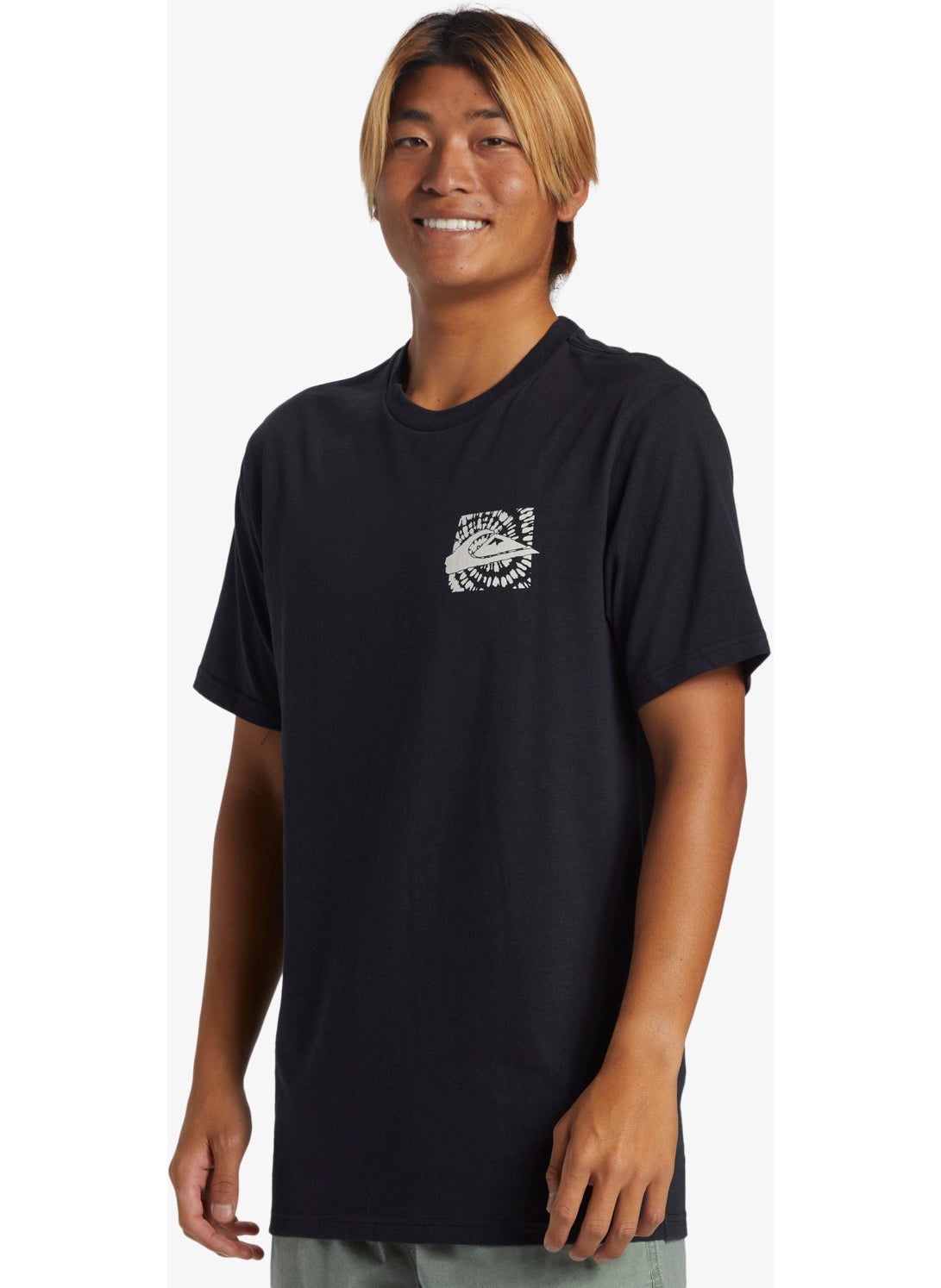 Hurricane Or Hippie Moe Men's Black Tshirt AQYZT09540-10010