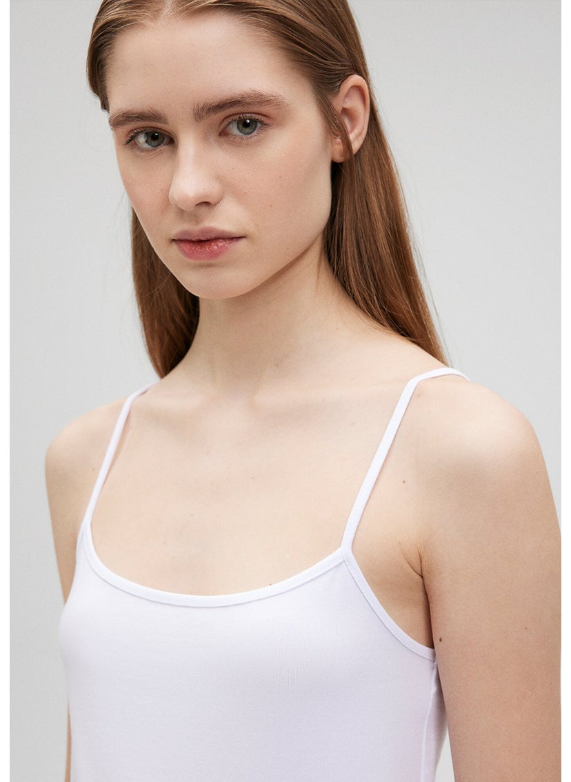 Blue White Basic TANK TOP1612378-620