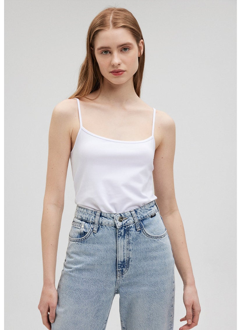 Blue White Basic TANK TOP1612378-620