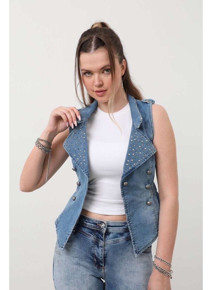 Women's Stone Slim Fit Vest