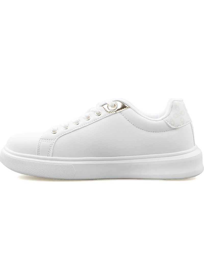 BASE. Polo Assn. Us Polo A10153244912010 4p Leslı 4fx White Women's Sneaker Shoes