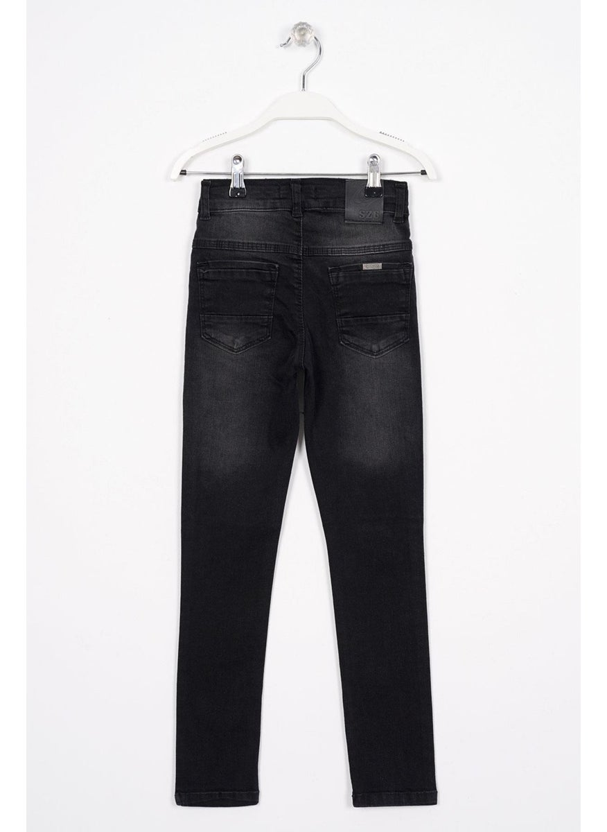 Black Color Boy Jean Trousers