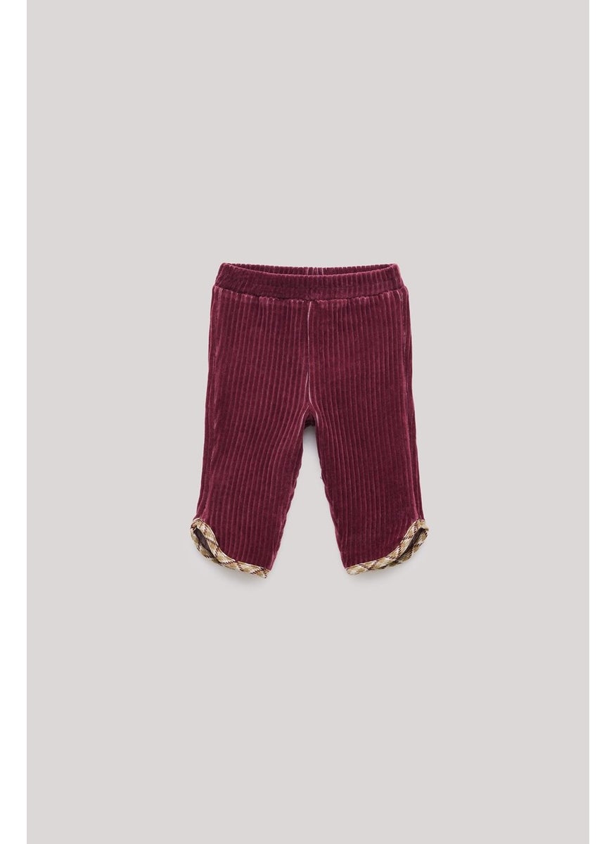 Bg Store Baby Boy Burgundy Trousers