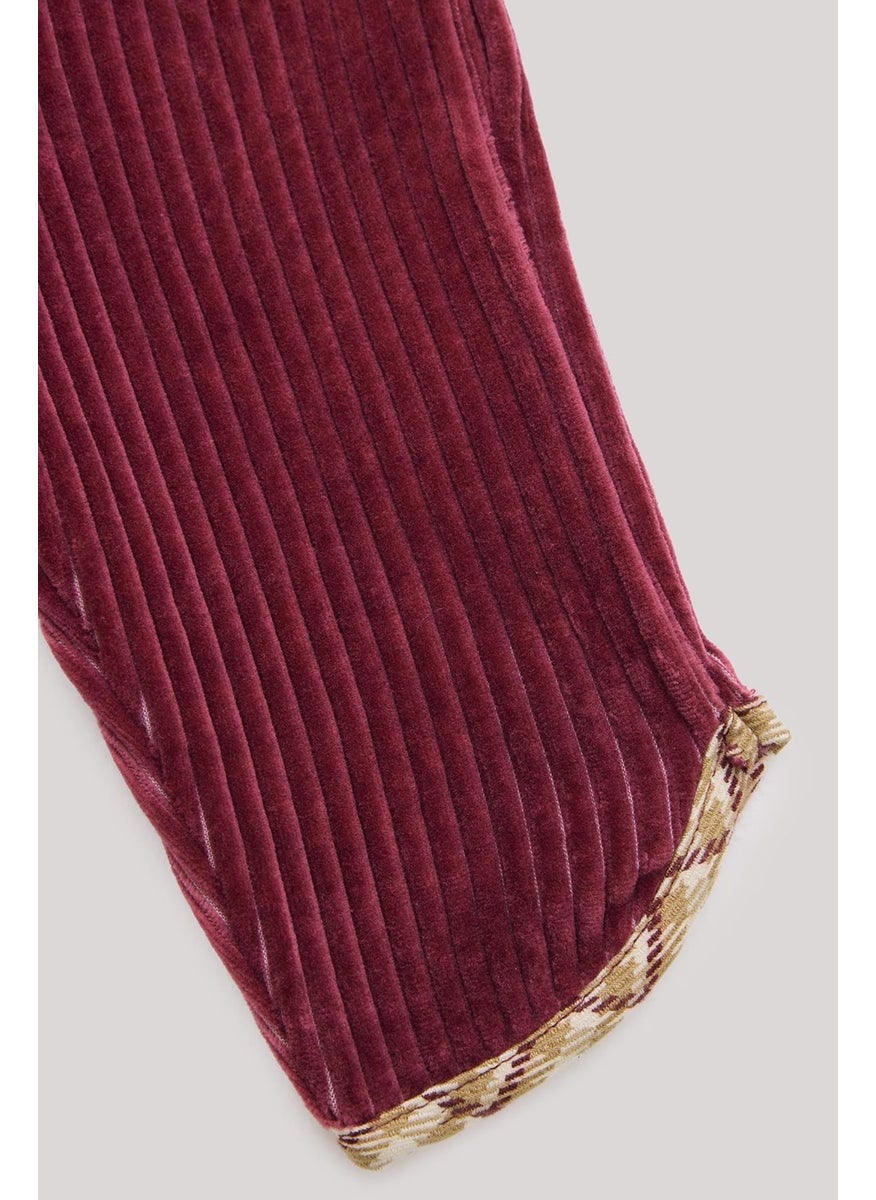 Bg Store Baby Boy Burgundy Trousers