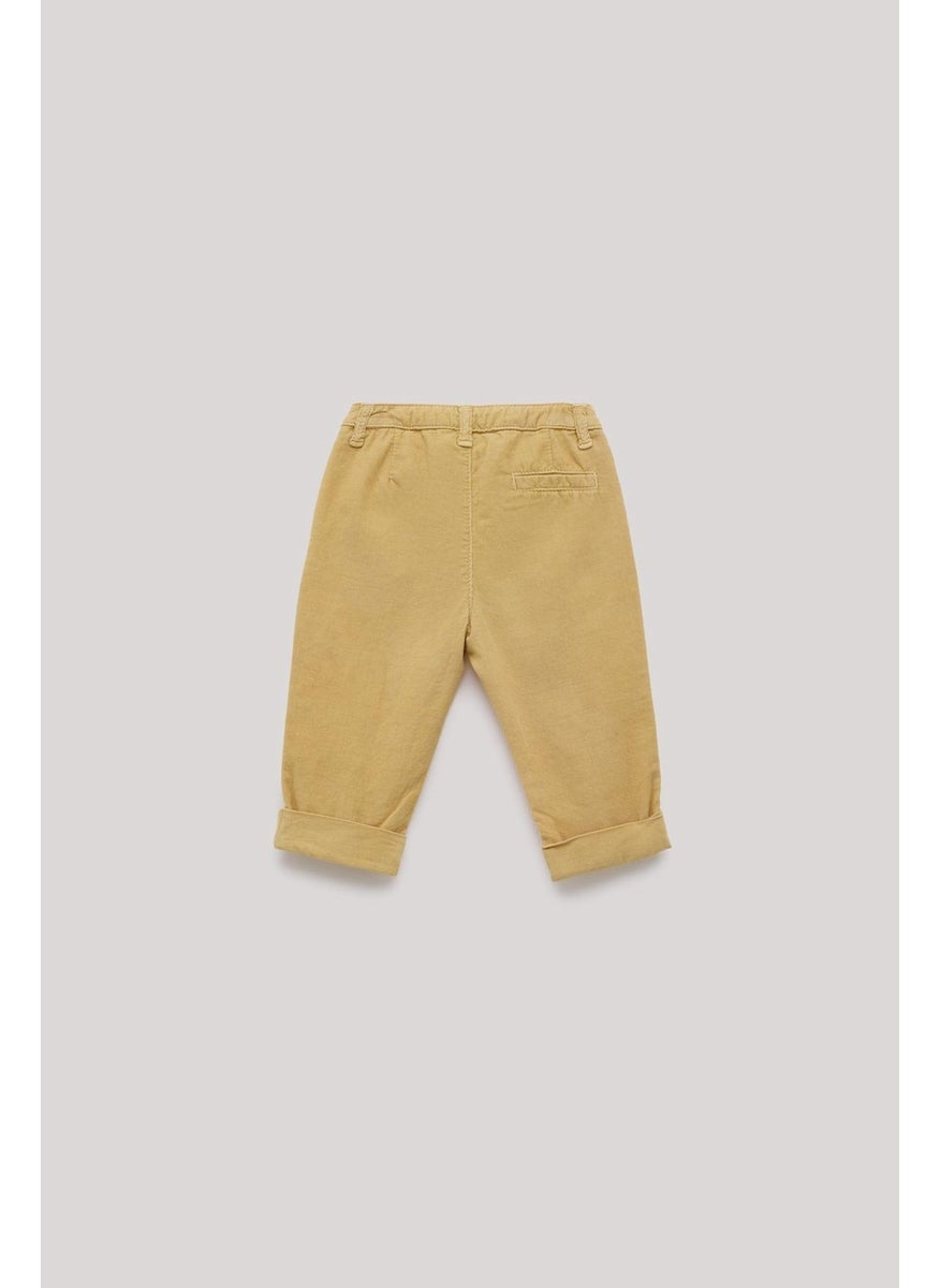 Baby Boy Mustard Trousers