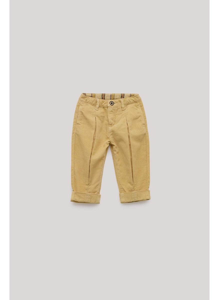 Baby Boy Mustard Trousers