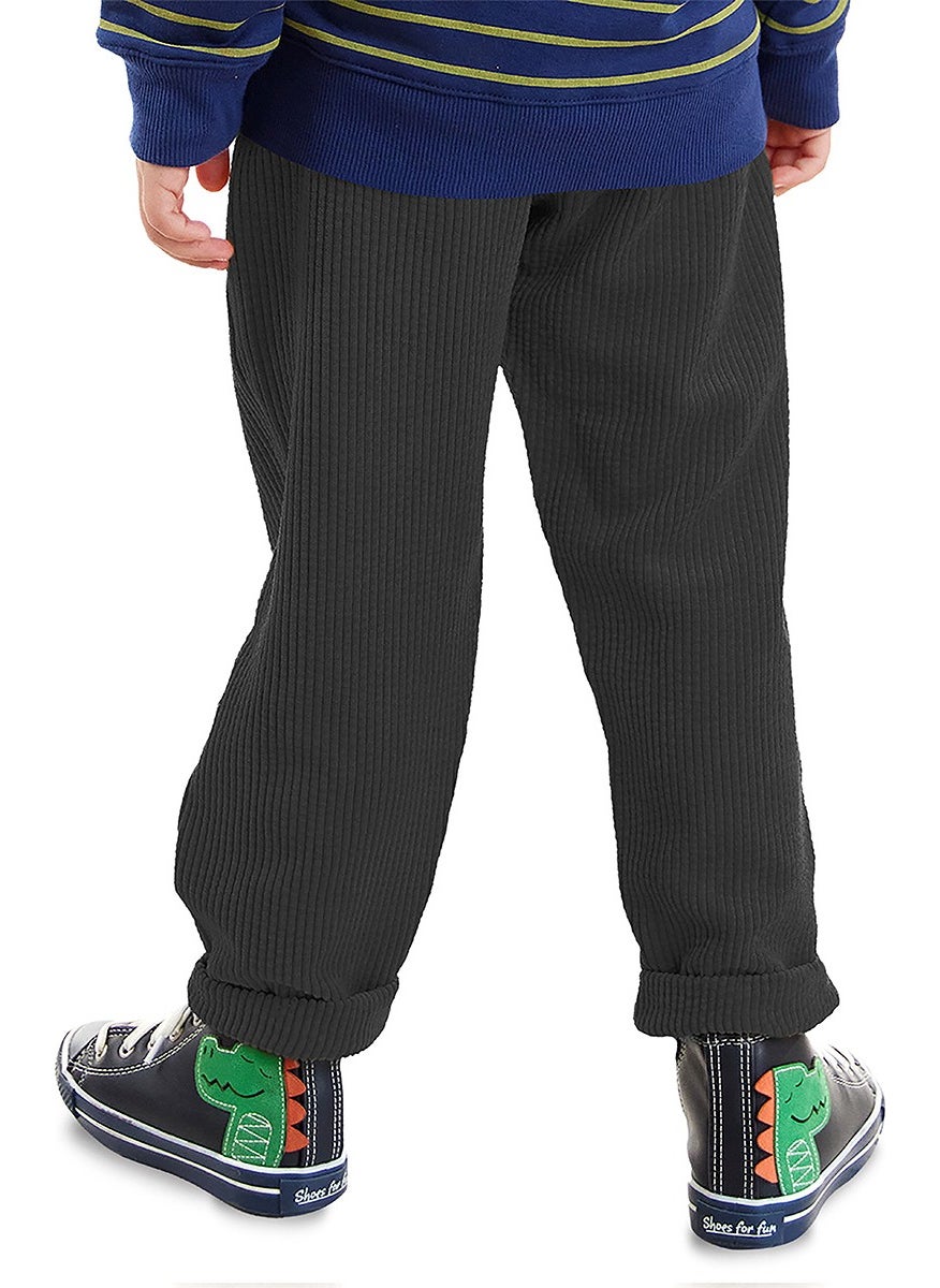 Corduroy Anthracite Boy's Trousers