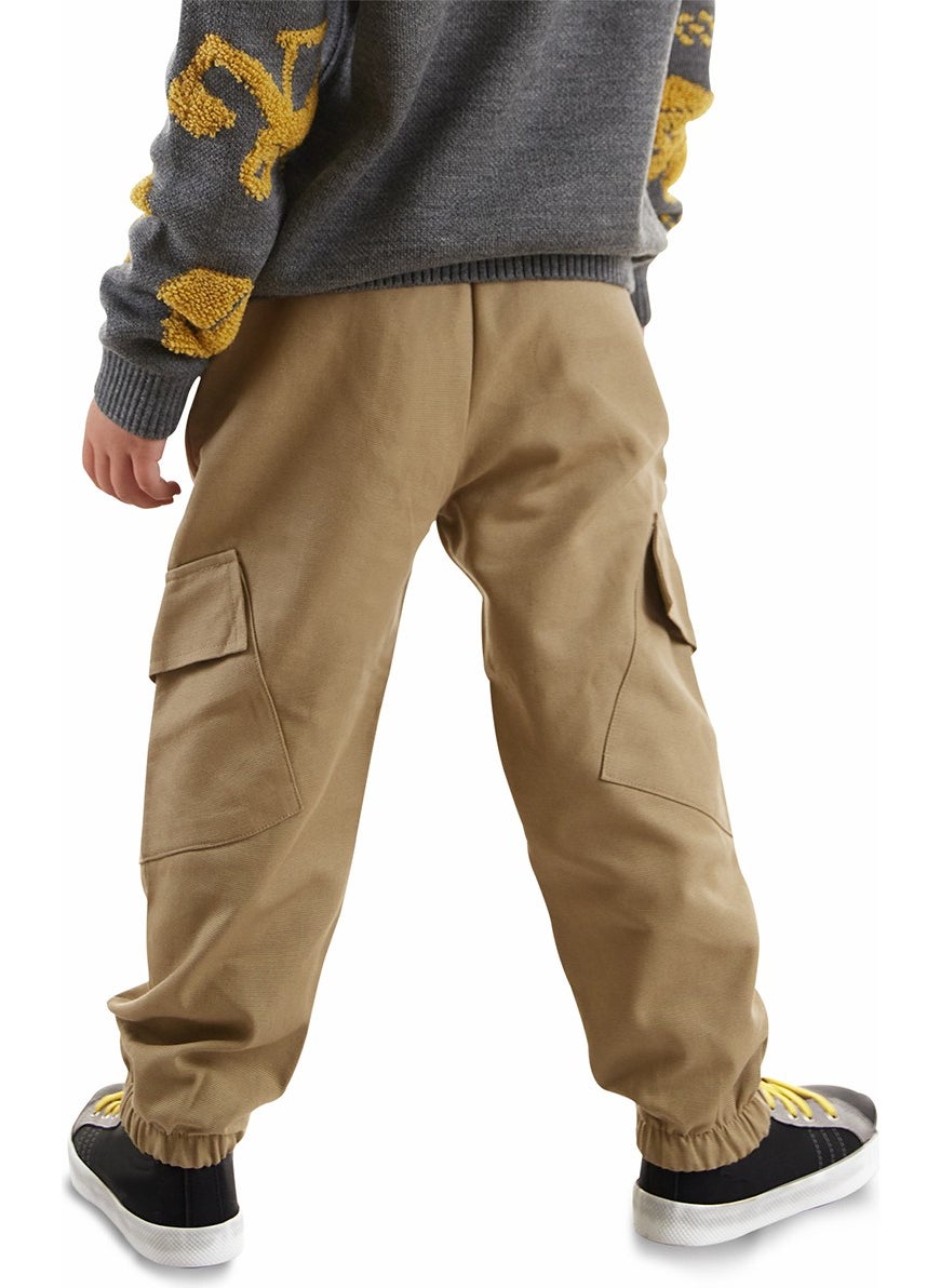 Canvas Boy Beige Trousers