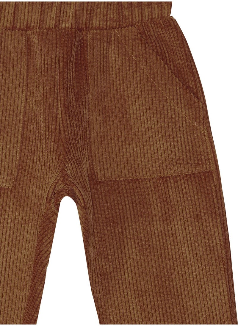 Corduroy Mustard Boy Trousers