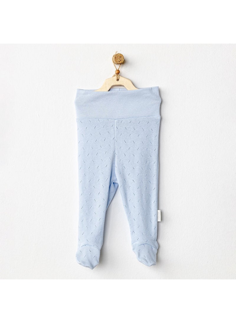 Jacquard Baby Trousers with Booties AC24706