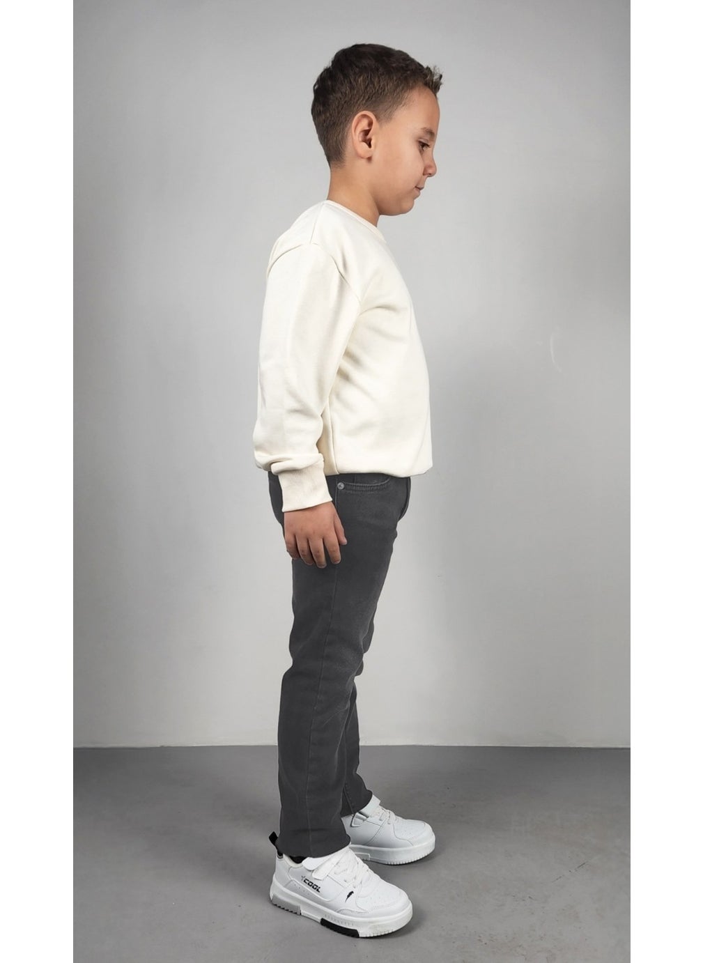 - Boy High Waist Regularfit Flexible Jeans C800