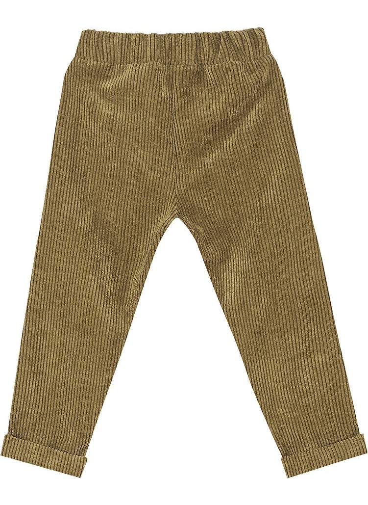 Corduroy Khaki Boy Trousers