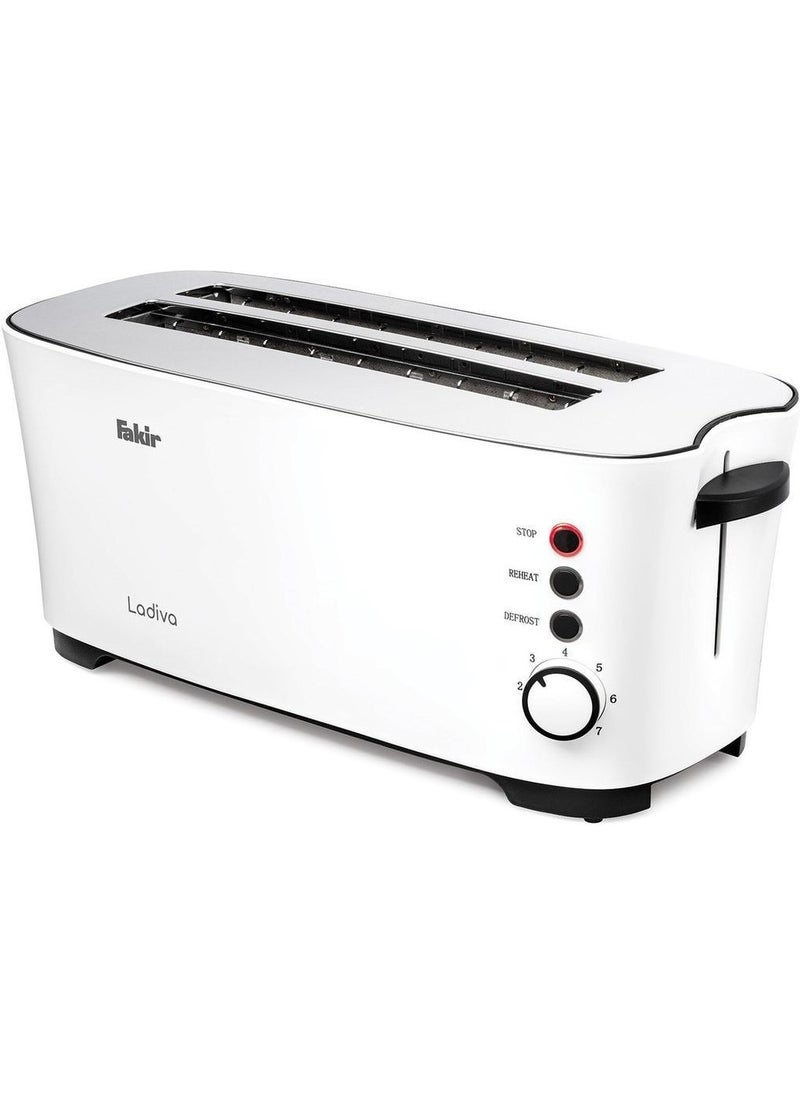 White Ladiva Toaster Bread Toaster