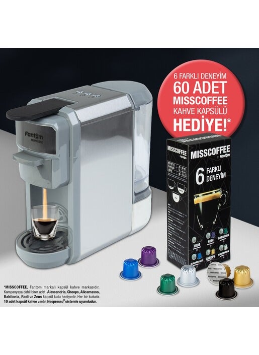 Mıxpresso Ks 1450 Misscoffee Gift Box Anthracite
