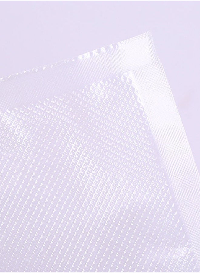 2-Piece Multifunctional Vacuum Sealing Bags Clear 425grams