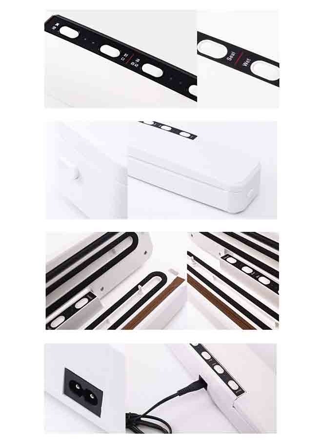 Vacuum Sealer  (with 30embossed seal bags)Home Automatic Vacuum Sealer Packaging Machine ,Dry Moist Sealing for Food Storage