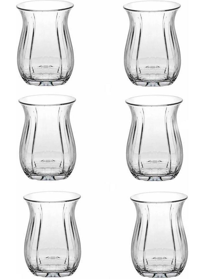 Linka Tea Glass Set 145 cc 6 Pieces