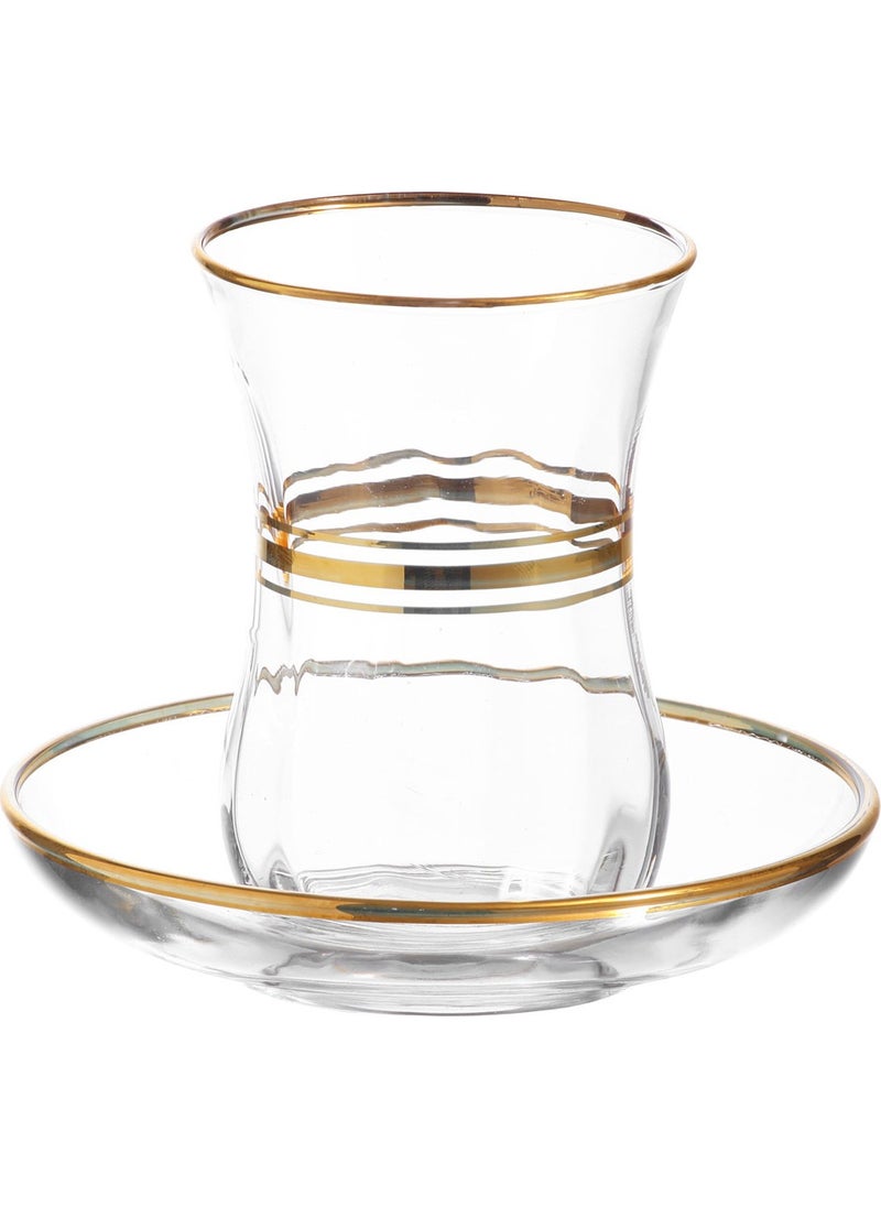 Classic Gold 12 Piece Tea Set