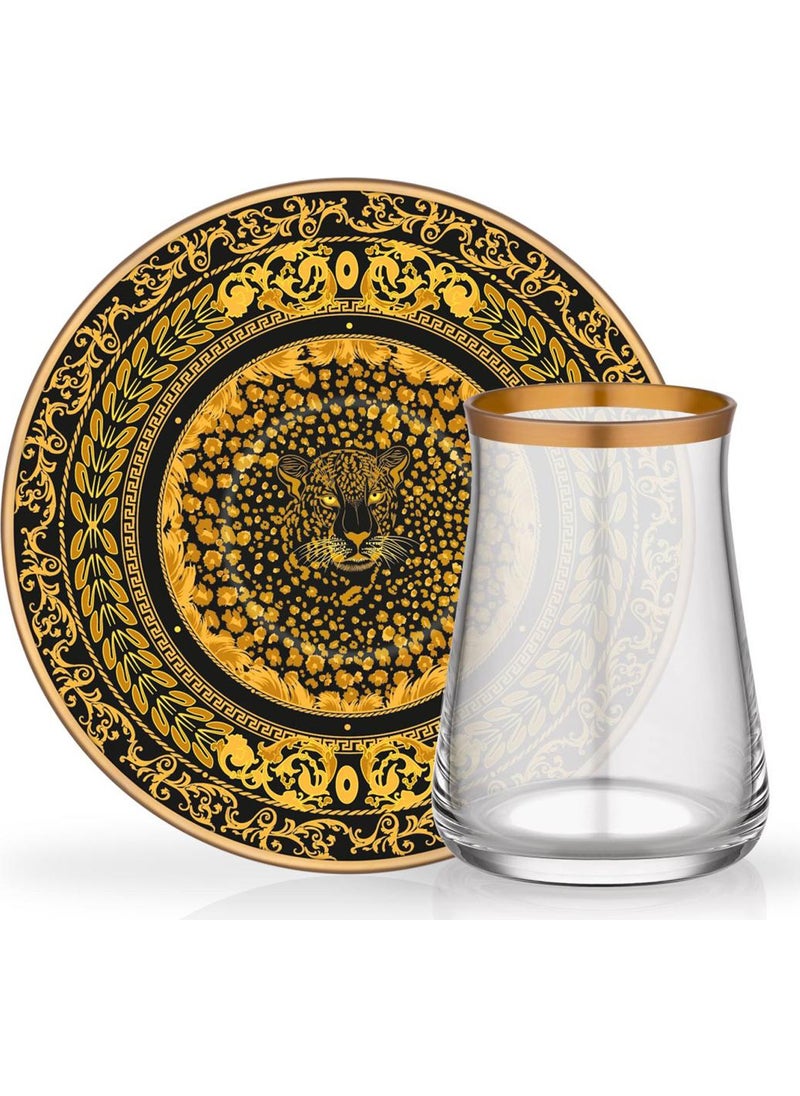 Tiger 6 Person Tea Set
