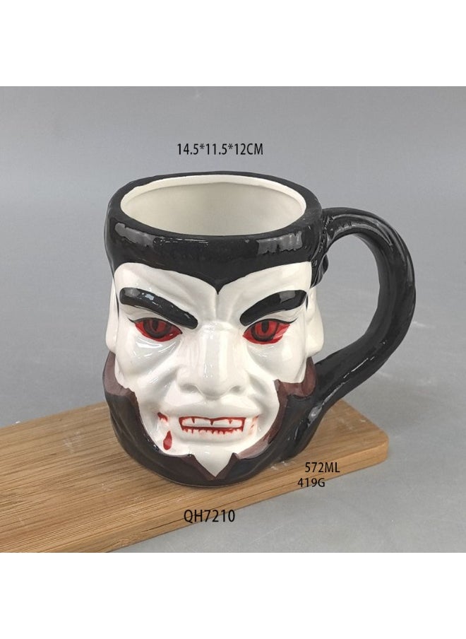 Cute Pumpkin Cup Zombie Ceramic Set Ghost Cup