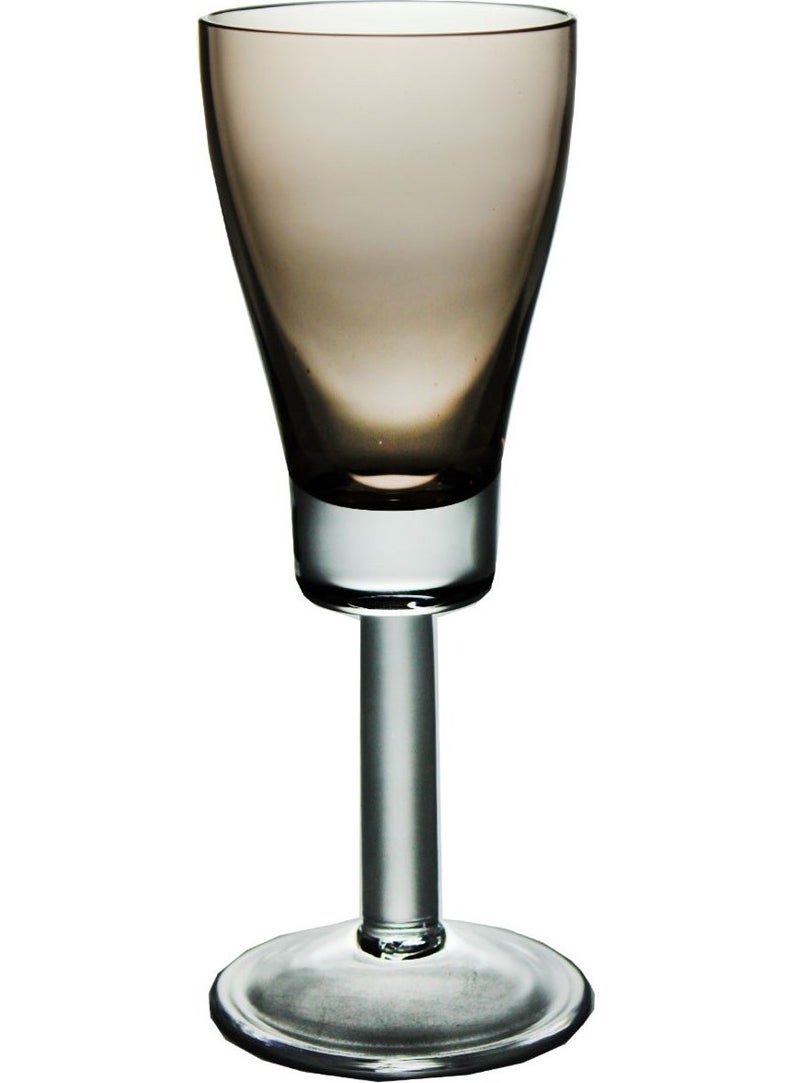 Hand Made Crystal Wine Glass 1 Piece 11261 Coffee