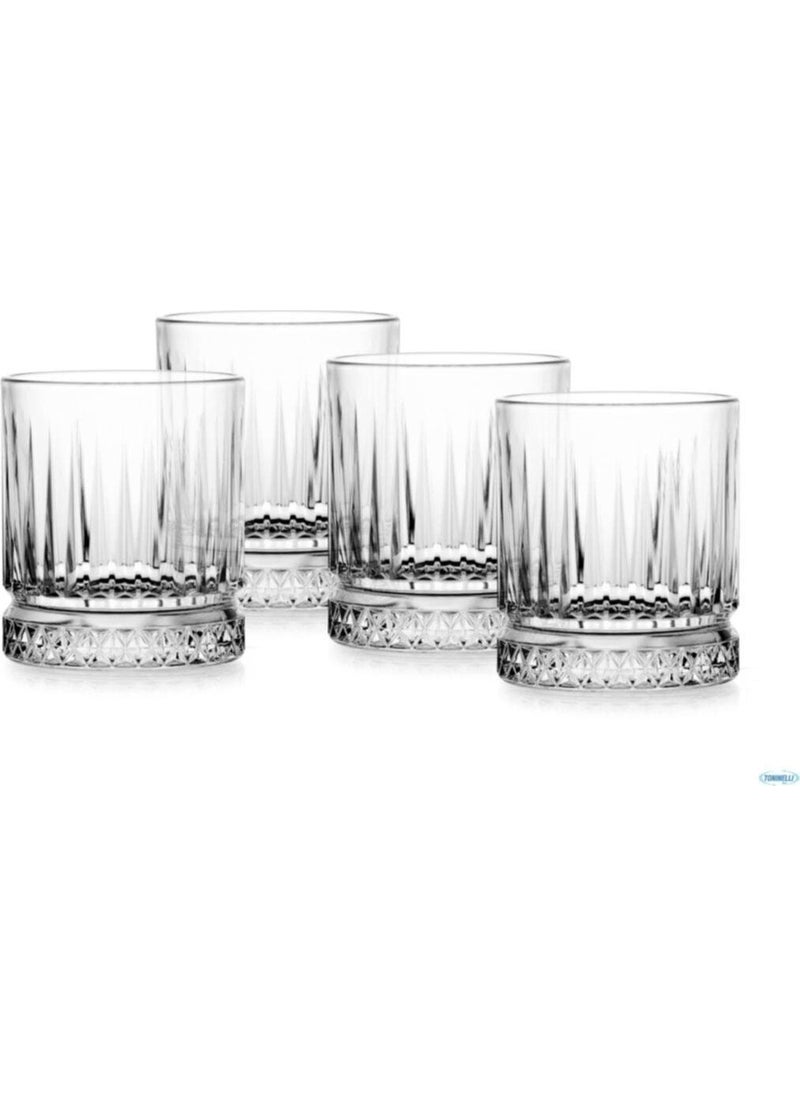 Elysia Set of 4 Whiskey Glasses 355 Cc