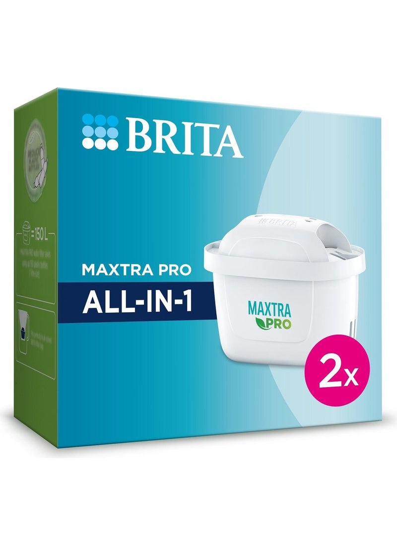 MAXTRA PRO ALL-IN-1 Replacement Water Purification Filter, 2-pack