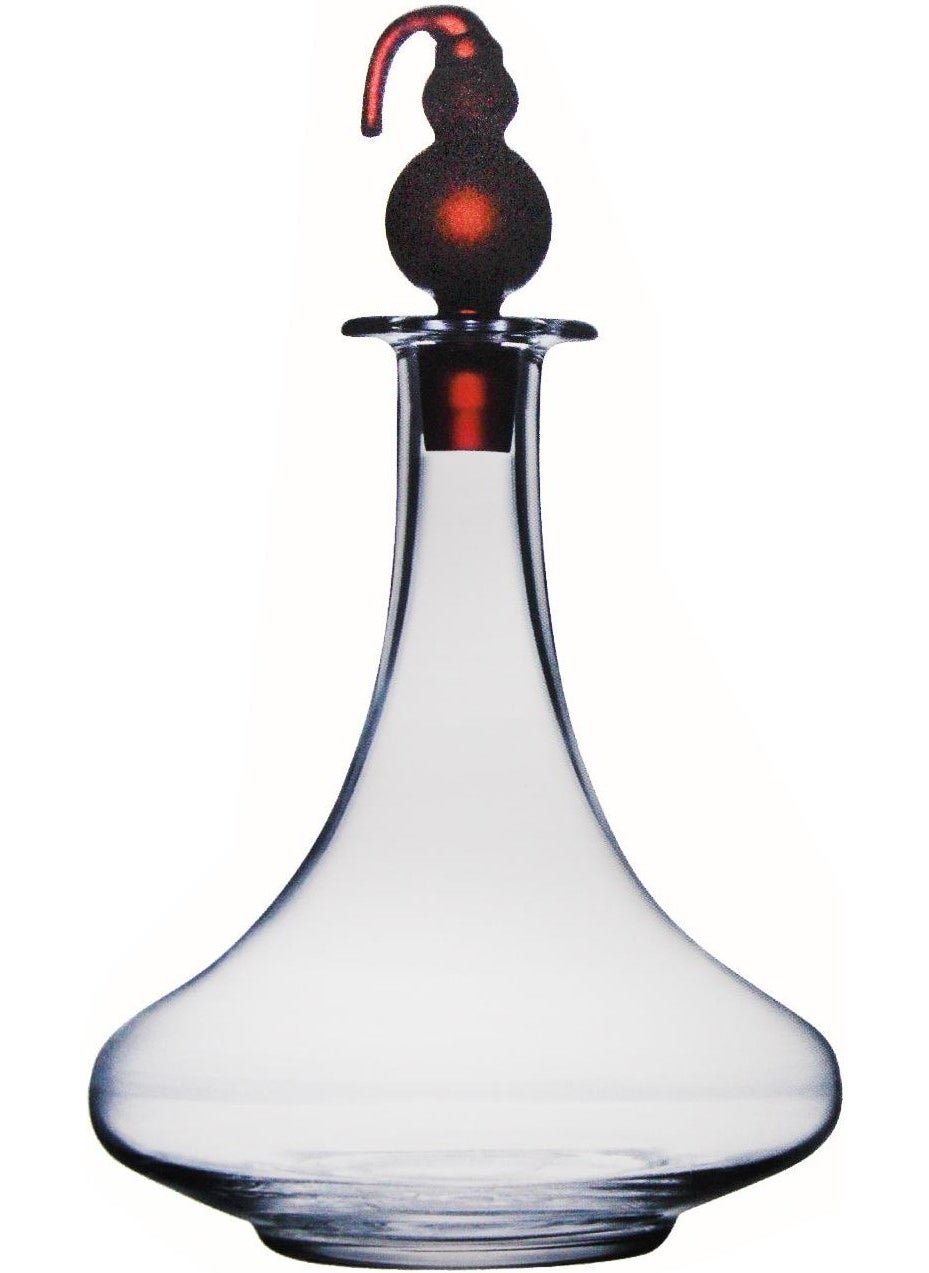 Crystal Red Lid 1000 cc Carafe 92532