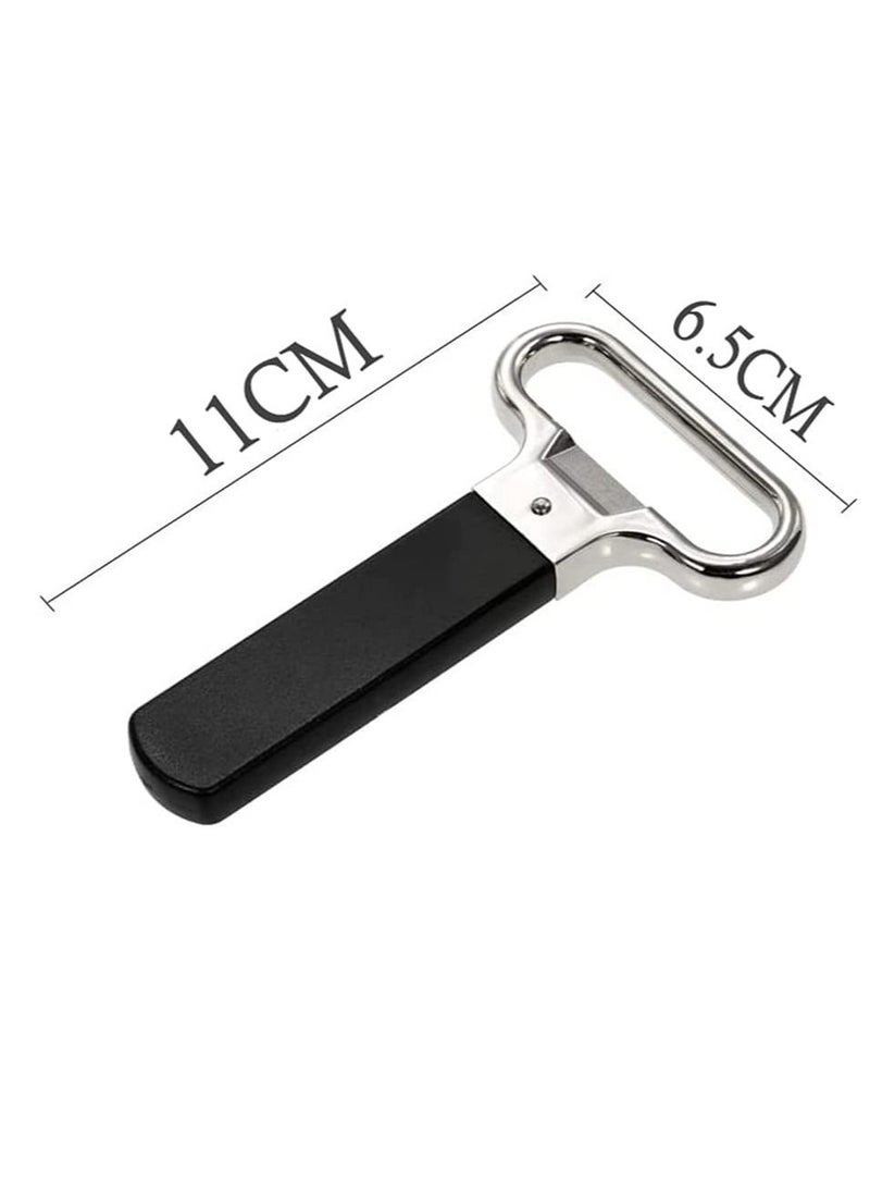 Bottle Opener Bundle of 2 Premium Two-Prong Corkscrew Remover All-in-one Cork Puller Damaged Old Set House Warming Gift