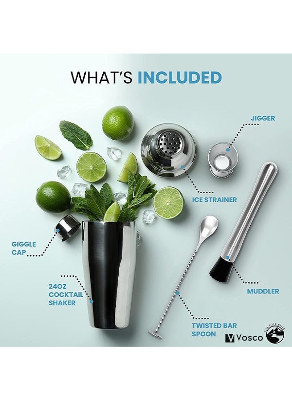 7 Piece Cocktail Set 750 ml