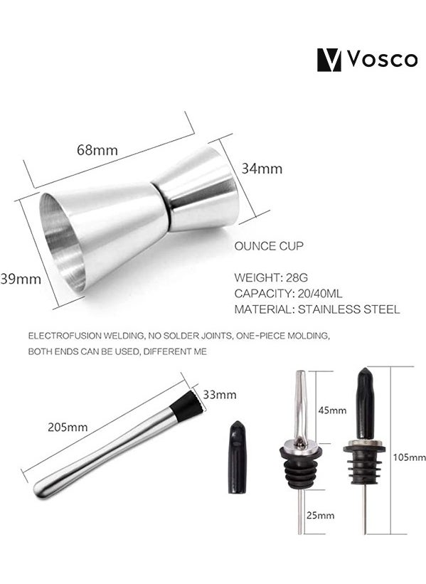 7 Piece Cocktail Set 750 ml