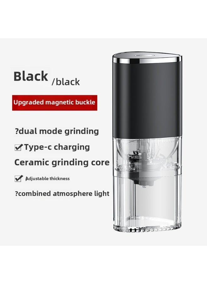 Compact Electric Coffee Grinder Stainless Steel Black (Chinese packaging) a box of 50