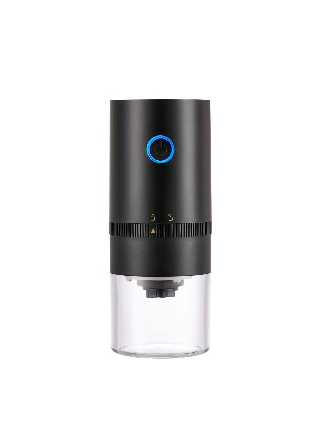 Portable Electric Coffee Bean Grinder with Steel Core [985] black
