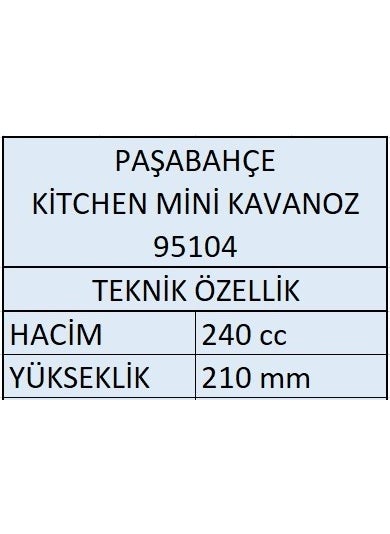 4 Pcs 95104 Kitchen Mini Spice Jar 240 cc