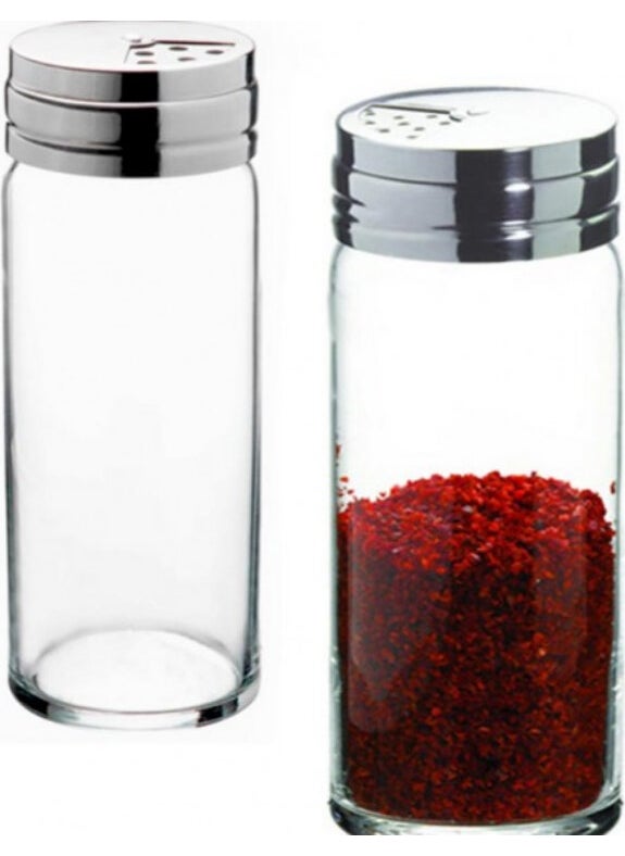 43890 Basic Metal Covered Salt Shaker 2-pack