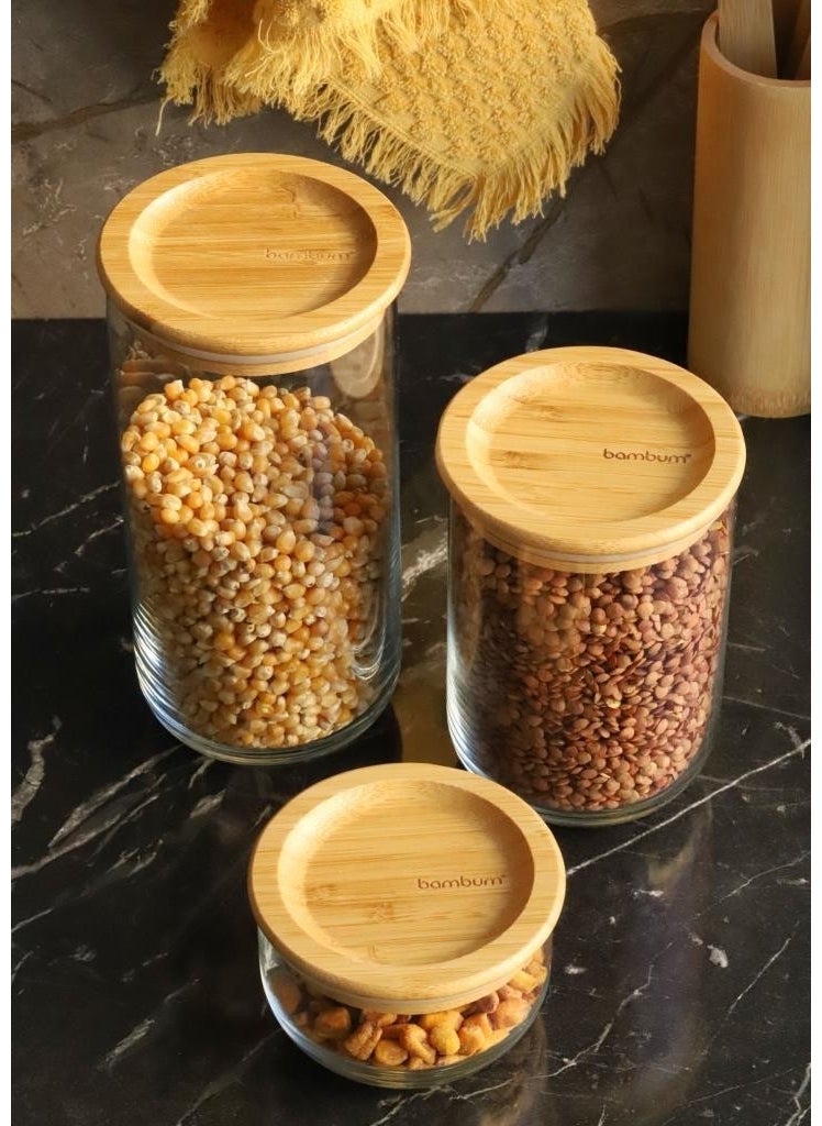 Duo - Glass Storage Set of 3