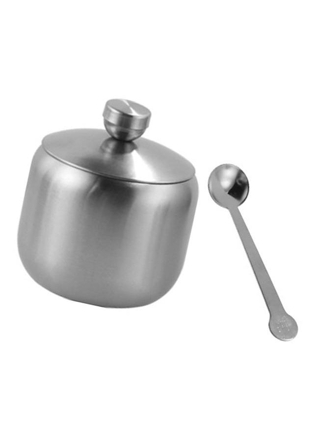 Stainless Steel Spice Jar Large Capacity Multifunctional Seasoning Bottle Seasoning Container for Cooking Restaurant BBQ