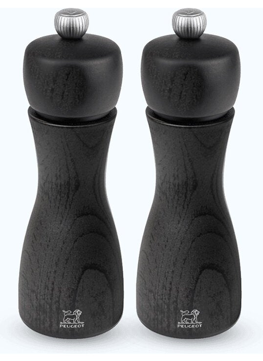 Tahiti Graphite Salt and Black Pepper Mill Set of 2 15 Cm