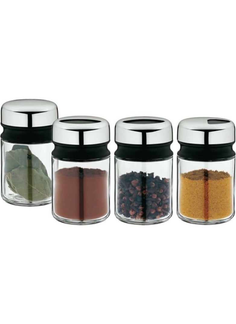 Glass Spice Shaker 4 Pieces