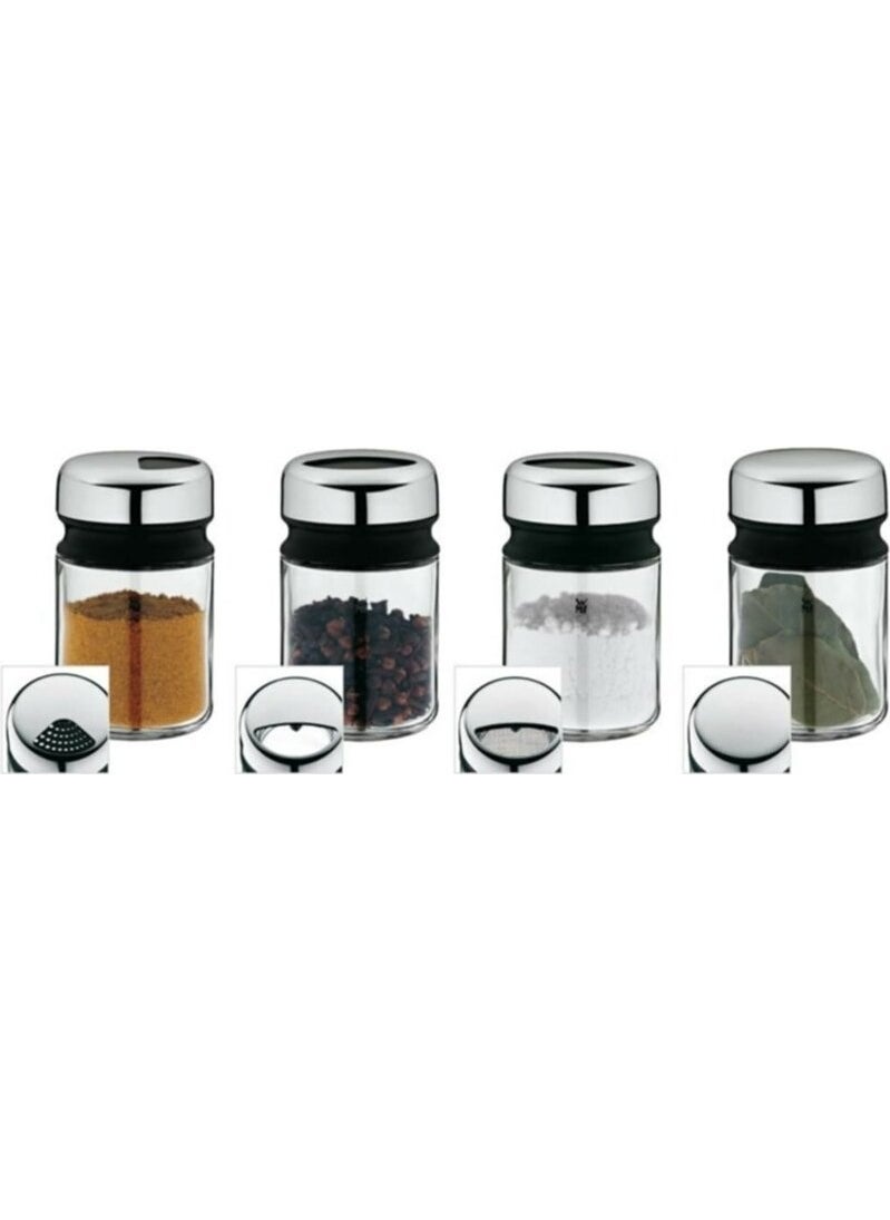 Glass Spice Shaker 4 Pieces