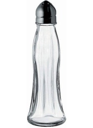 12 Pieces Salt Shakers with Metal Lids 80030