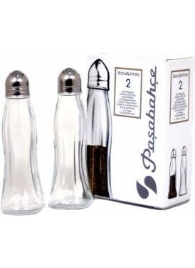 4 Pieces Salt Shakers with Metal Lids 80030