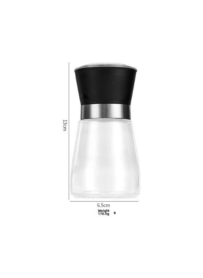 304 Stainless Steel Manual Spice Grinder Plastic cover small size