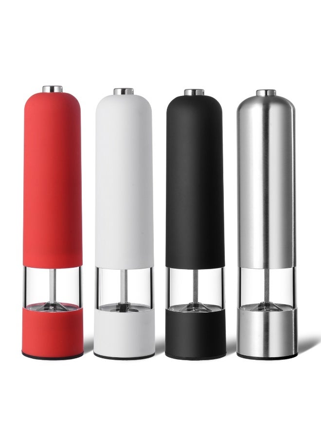 Electric Pepper Grinder for Steak Seasoning Red