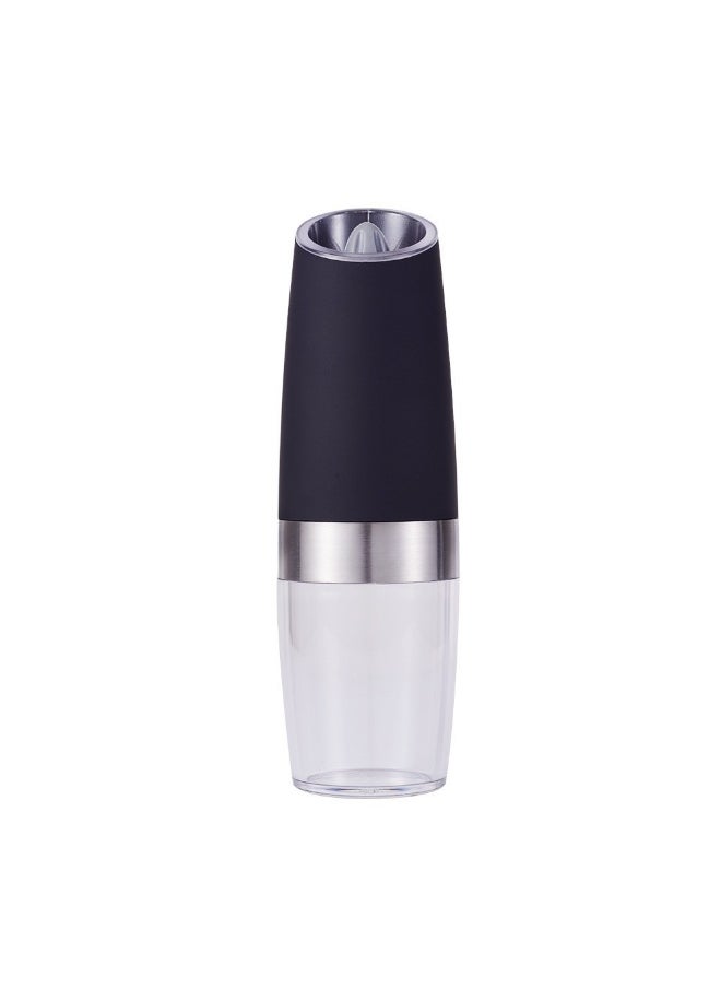 Gravity Sensing Pepper Grinder Electric Home Use ABS single Black